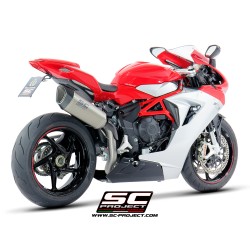 Uitlaatdemper SC1-R titanium MV Agusta F3 675-F3 800-EAS ABS-RC (11-16)