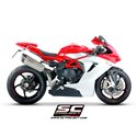 Uitlaatdemper SC1-R titanium MV Agusta F3 675-F3 800-EAS ABS-RC (11-16)