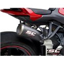 Uitlaatdemper CR-T-M2 carbon MV Agusta Brutale 1000RR-Serie Oro (19-21)