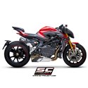 Uitlaatdemper CR-T-M2 carbon MV Agusta Brutale 1000RR-Serie Oro (19-21)