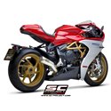 Uitlaatdemper Conical 70S RVS MV Agusta Superveloce 800 (19-21)