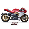 Uitlaatdemper Conical 70S RVS MV Agusta Superveloce 800 (19-21)