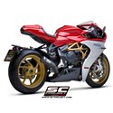 Uitlaatdemper Conical 70S zwart MV Agusta Superveloce 800 (19-21)