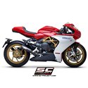 Uitlaatdemper Conical 70S zwart MV Agusta Superveloce 800 (19-21)