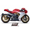 Uitlaatdemper Conical 70S zwart MV Agusta Superveloce 800 (19-21)