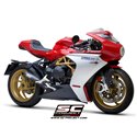 Uitlaatdemper Conical 70S zwart MV Agusta Superveloce 800 (19-21)