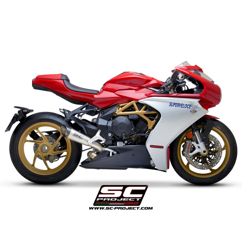 Uitlaatdemper S1 titanium MV Agusta Superveloce 800 (19-21)