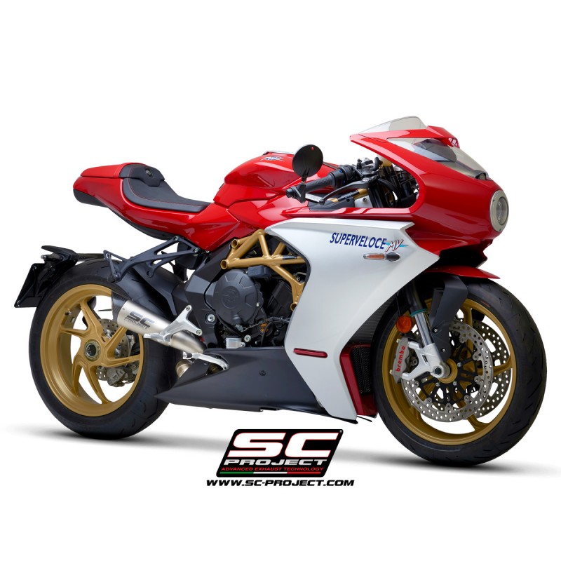 Uitlaatdemper S1 titanium MV Agusta Superveloce 800 (19-21)