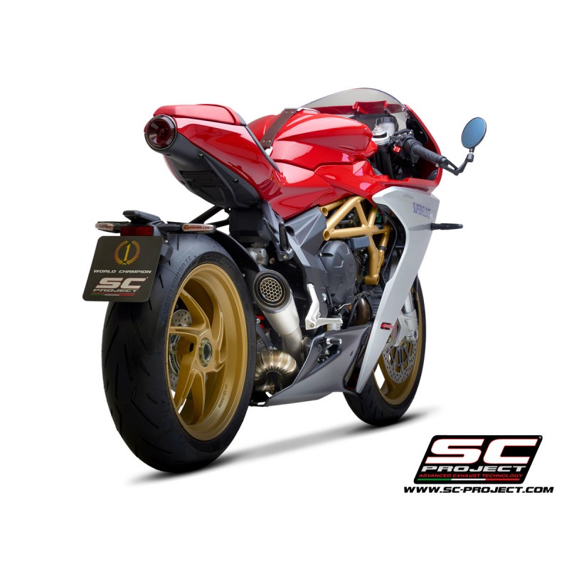 Uitlaatdemper S1 titanium MV Agusta Superveloce 800 (19-21)