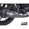 Uitlaatdempers Conical zwart Moto Guzzi V7 III (17-20)