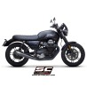 Uitlaatdempers Conical zwart Moto Guzzi V7 III (17-20)