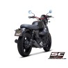 Uitlaatdempers Conical zwart Moto Guzzi V7 III (17-20)