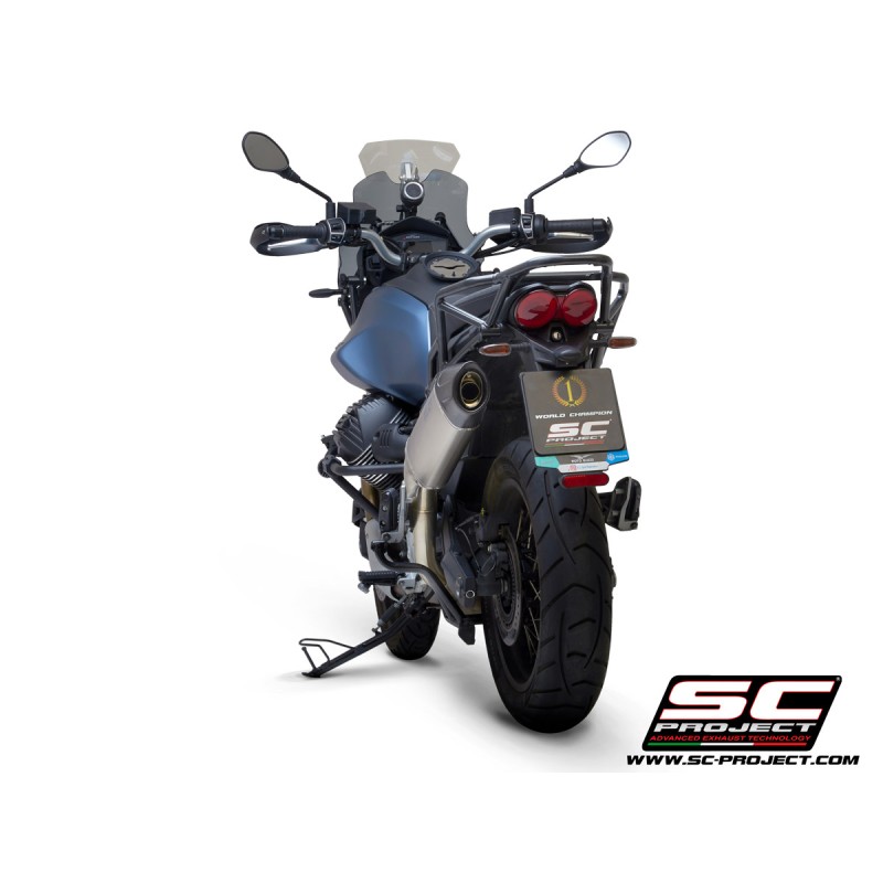 Uitlaatdemper X-Plorer II GT carbon Moto Guzzi V85TT (19-20)
