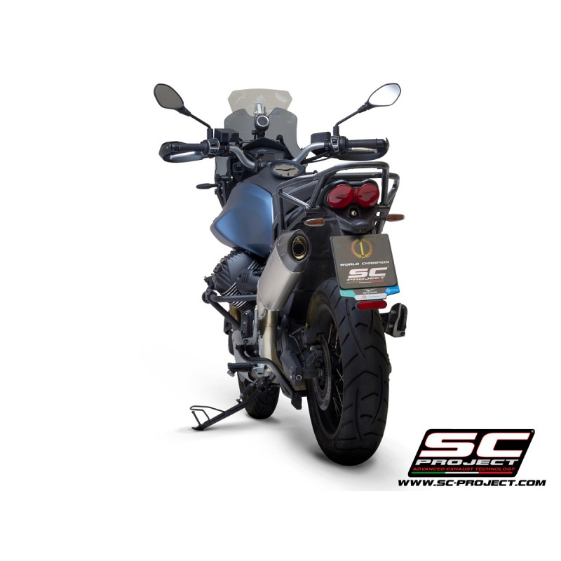 Uitlaatdemper X-Plorer II GT carbon Moto Guzzi V85TT (19-20)