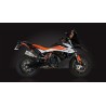 Uitlaatdemper RC zilver | KTM 790/890 Adventue