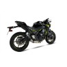 Uitlaatsysteem RC zwart | Kawasaki Z650/Ninja 650