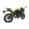 Compleet uitlaatsysteem MK2 Zilver | Kawasaki Z/Ninja/Versys 650