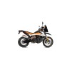 Uitlaatdemper MK2 Zilver | KTM 790 Adventure