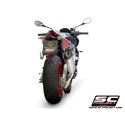 Uitlaat SC1-R titanium Aprilia Tuono V4