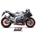 Uitlaat SC1-R carbon Aprilia RSV4