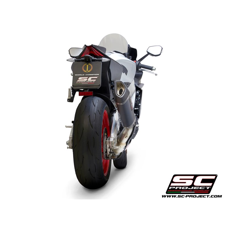 Exhaust SC1-R carbon Aprilia RSV4