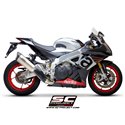 Uitlaat SC1-R titanium Aprilia RSV4