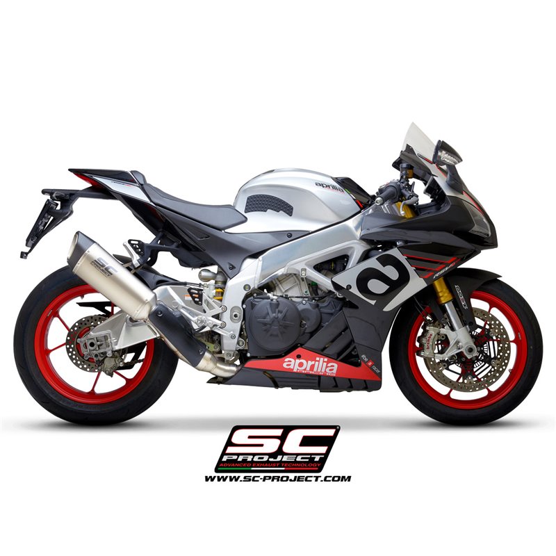 Exhaust SC1-R titanium Aprilia RSV4