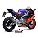 Uitlaatsysteem 2-1 SC1-R carbon Aprilia RS660/Tuono