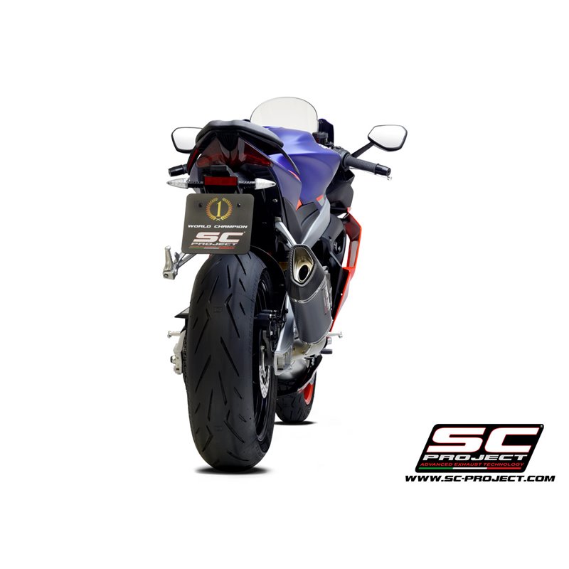 Uitlaatsysteem 2-1 SC1-R carbon Aprilia RS660/Tuono