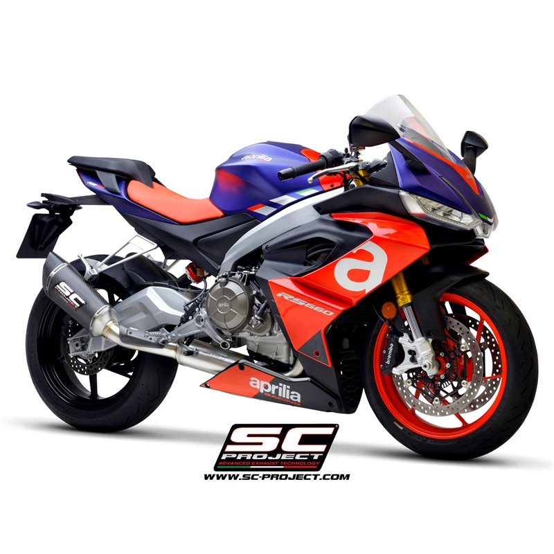 Full System 2-1 SC1-R carbon Aprilia RS660/Tuono