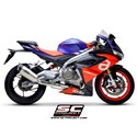 Uitlaatsysteem 2-1 SC1-R Titanium Aprilia RS660/Tuono