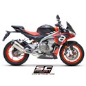 Uitlaatsysteem 2-1 SC1-R Titanium Aprilia RS660/Tuono