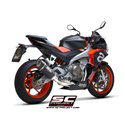 Uitlaatsysteem 2-1 SC1-R carbon Aprilia RS660/Tuono