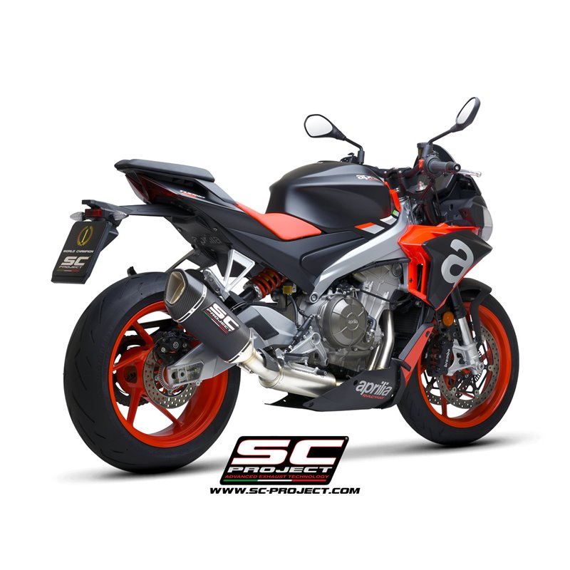 Uitlaatsysteem 2-1 SC1-R carbon Aprilia RS660/Tuono