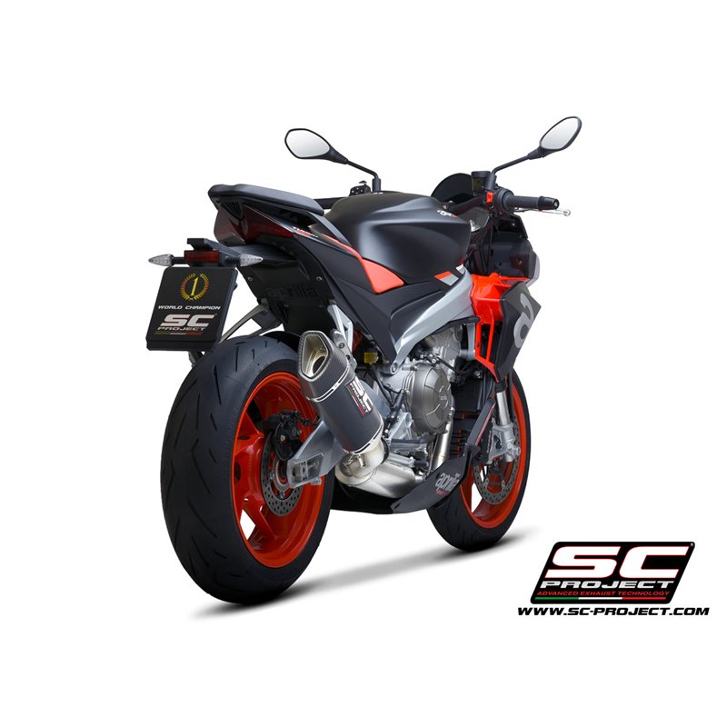 Uitlaatsysteem 2-1 SC1-R carbon Aprilia RS660/Tuono