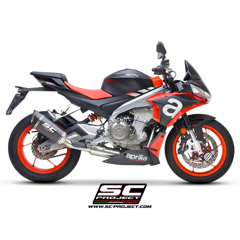 Uitlaatsysteem 2-1 SC1-R carbon Aprilia RS660/Tuono