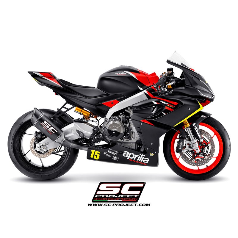 Full System 2-1 SC1-R “Trofeo” carbon Aprilia RS660/Tuono