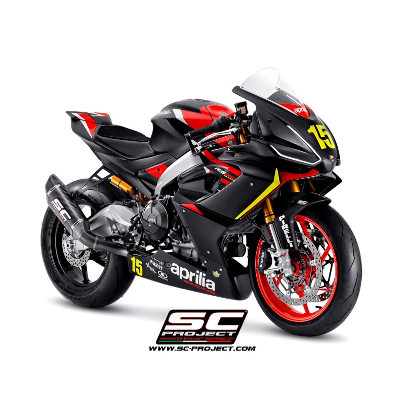 Uitlaatsysteem 2-1 SC1-R “Trofeo” carbon Aprilia RS660/Tuono