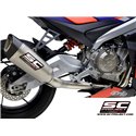 Uitlaatsysteem 2-1 SC1-R “Trofeo” Titanium Aprilia RS660/Tuono