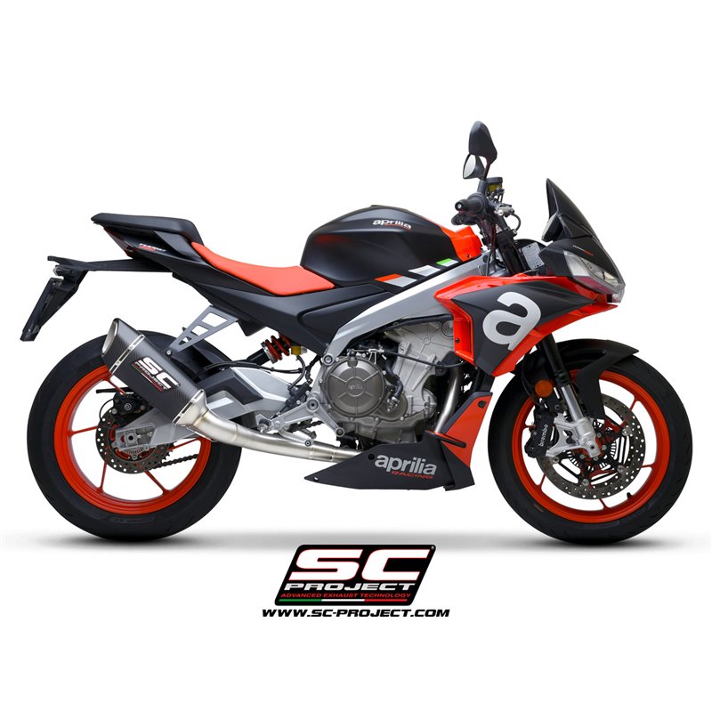 Uitlaatsysteem 2-1 SC1-R “Trofeo” carbon Aprilia RS660/Tuono