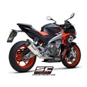 Uitlaatsysteem 2-1 SC1-R “Trofeo” Titanium Aprilia RS660/Tuono