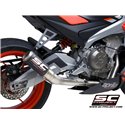 Uitlaatsysteem T2-1 CR-T carbon Aprilia RS660/Tuono