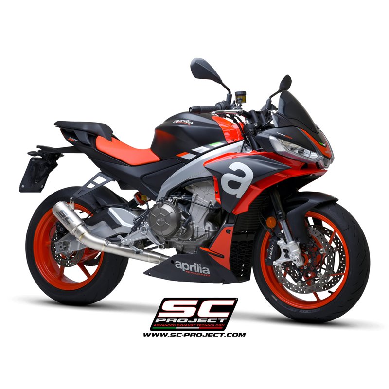 Uitlaatsysteem 2-1 CR-T Titanium Aprilia RS660/Tuono