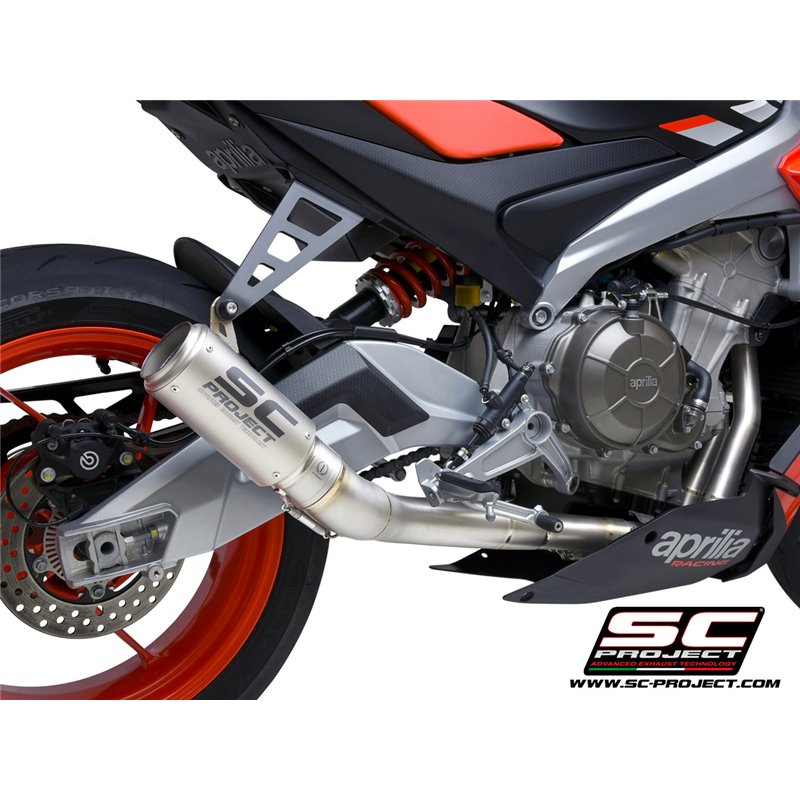 Uitlaatsysteem 2-1 CR-T Titanium Aprilia RS660/Tuono