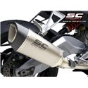 Uitlaatsysteem RVS 2-1 SC1-R Titanium Aprilia RS660/Tuono