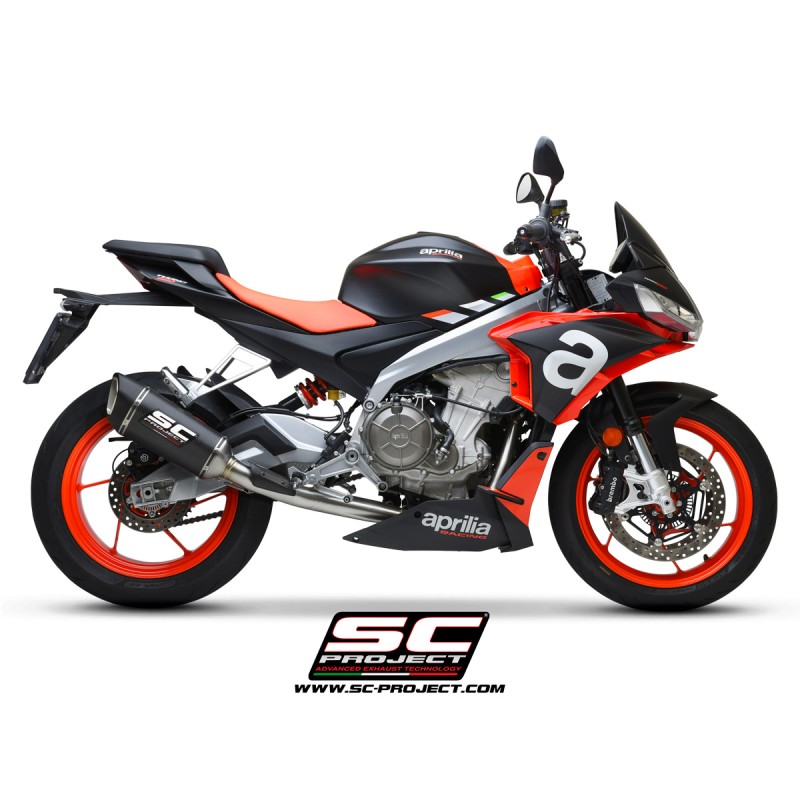 Full System RVS 2-1 SC1-R carbon Aprilia RS660/Tuono