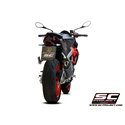 Uitlaatsysteem RVS 2-1 SC1-R carbon Aprilia RS660/Tuono