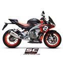 Uitlaatsysteem RVS 2-1 SC1-R Titanium Aprilia RS660/Tuono