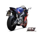 Uitlaatsysteem RVS 2-1 CR-T carbon Aprilia RS660/Tuono