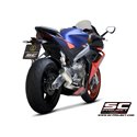 Uitlaatsysteem RVS 2-1 CR-T Titanium Aprilia RS660/Tuono